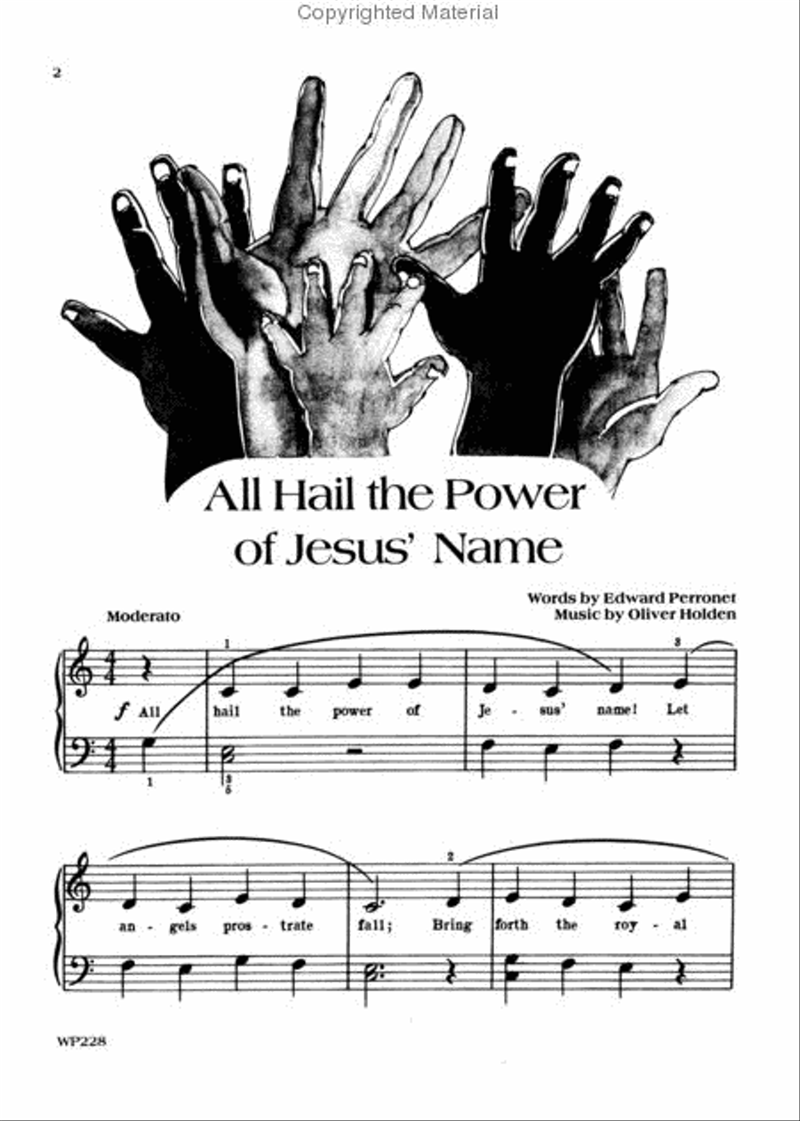 Popular Hymns, Level 2 Popular Hymns, Level 2 Piano Method scores gallery preview page 2