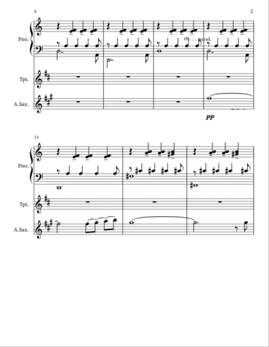 Sketches 2 - Score Only Small Ensemble scores gallery preview page 2