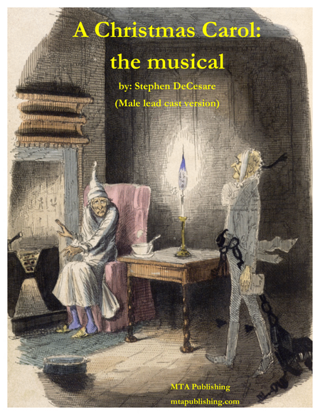 A Christmas Carol (the musical) (Male Lead cast Vocal Score) image number null