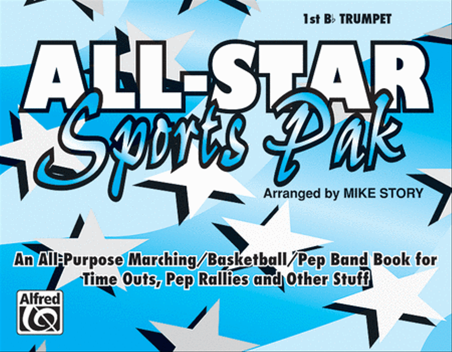 All-Star Sports Pak - 1st Bb Trumpet Marching Band scores gallery preview page 1
