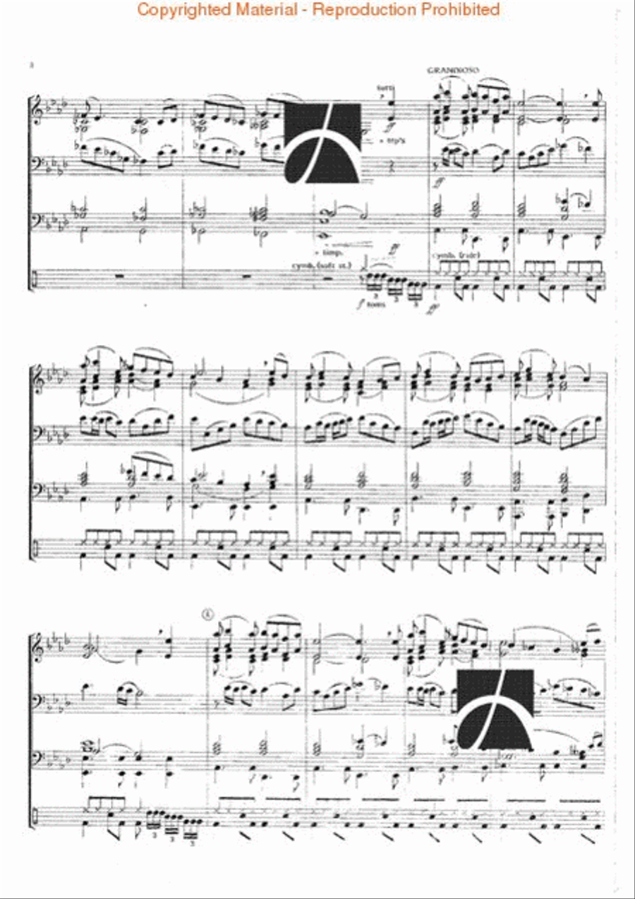 Oregon Concert Band scores gallery preview page 9
