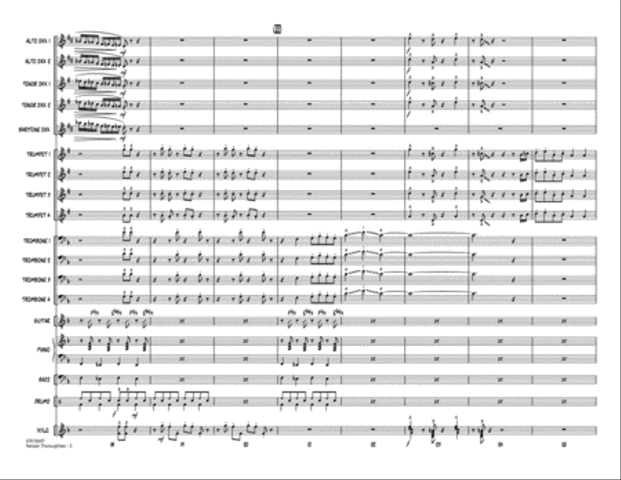 Parisian Thoroughfare - Conductor Score (Full Score) Jazz Ensemble scores gallery preview page 4
