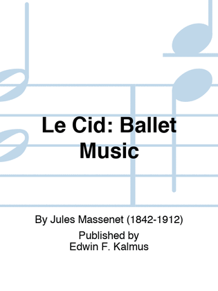 Book cover for CID, LE: Ballet Music