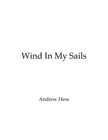 Wind In My Sails image number null
