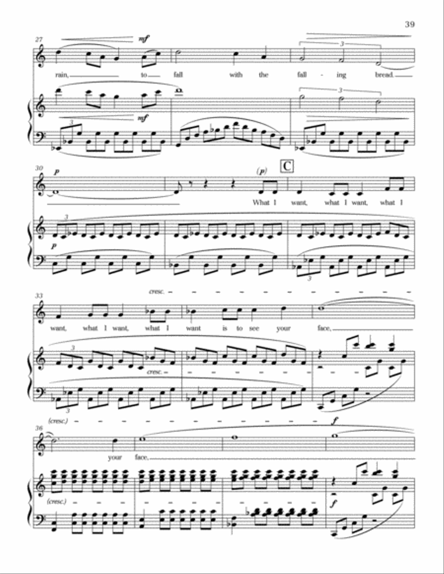 A Waterbird A Waterbird High Voice scores gallery preview page 3