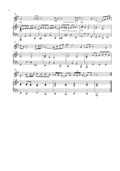 Air On A G String for Trumpet And Piano image number null