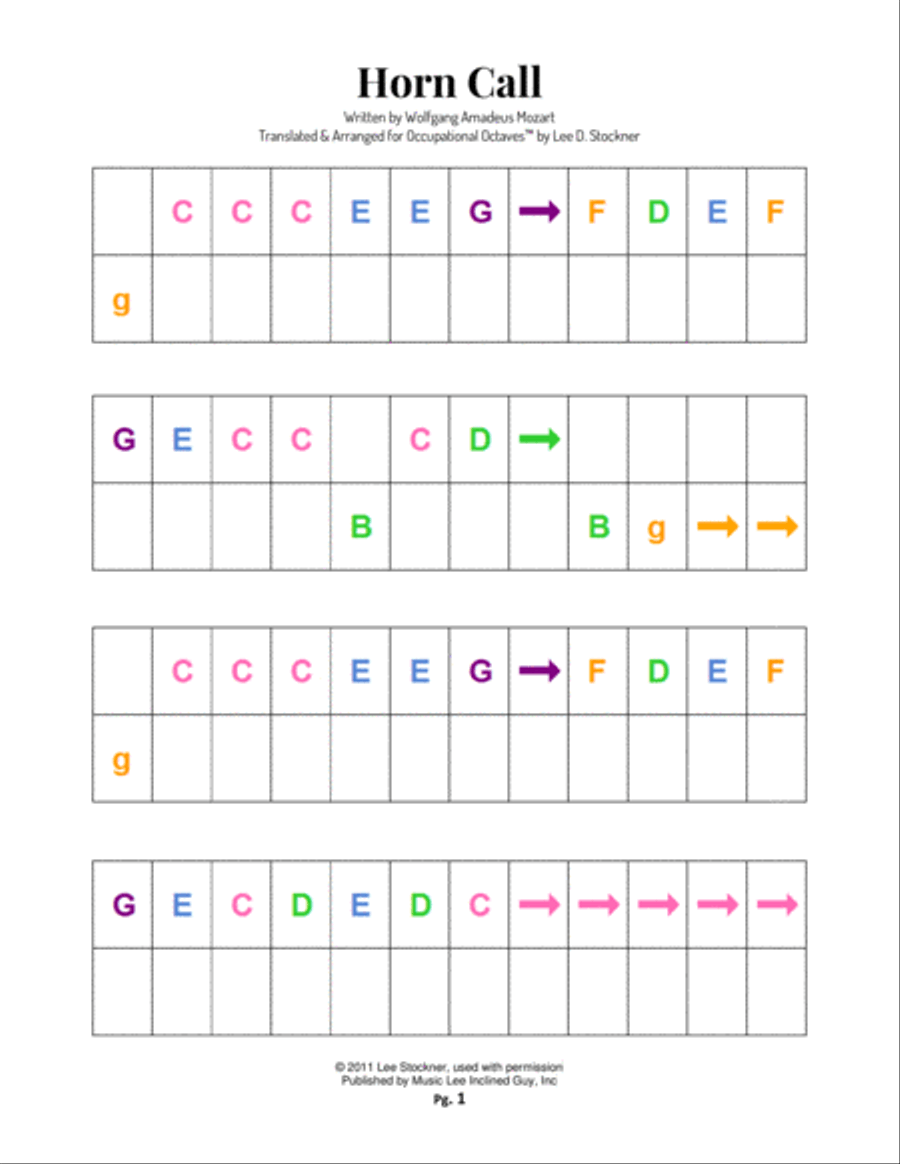 Occupational Octaves Piano™ - Book 2 Piano Solo scores gallery preview page 4