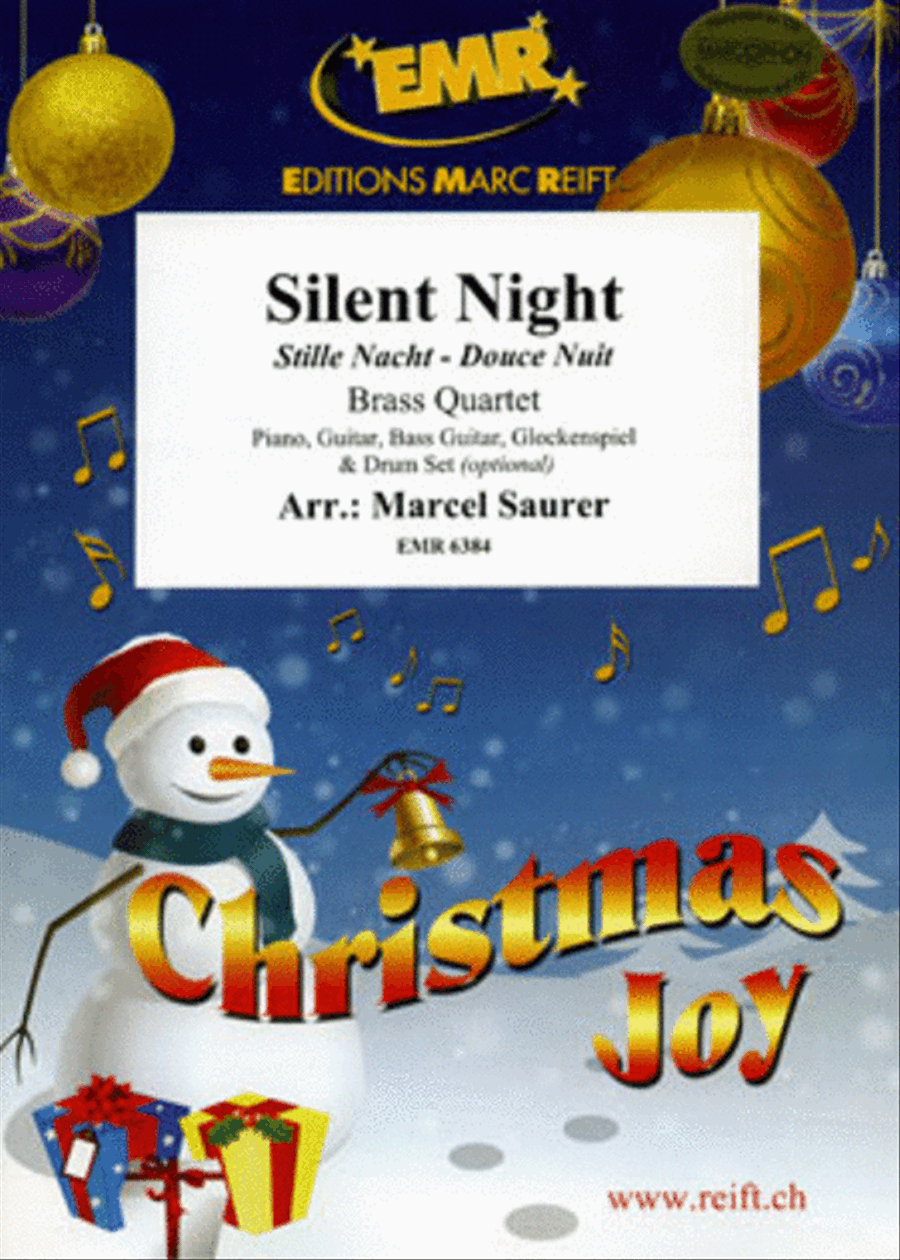 Silent Night Silent Night Brass Ensemble scores gallery preview page 1