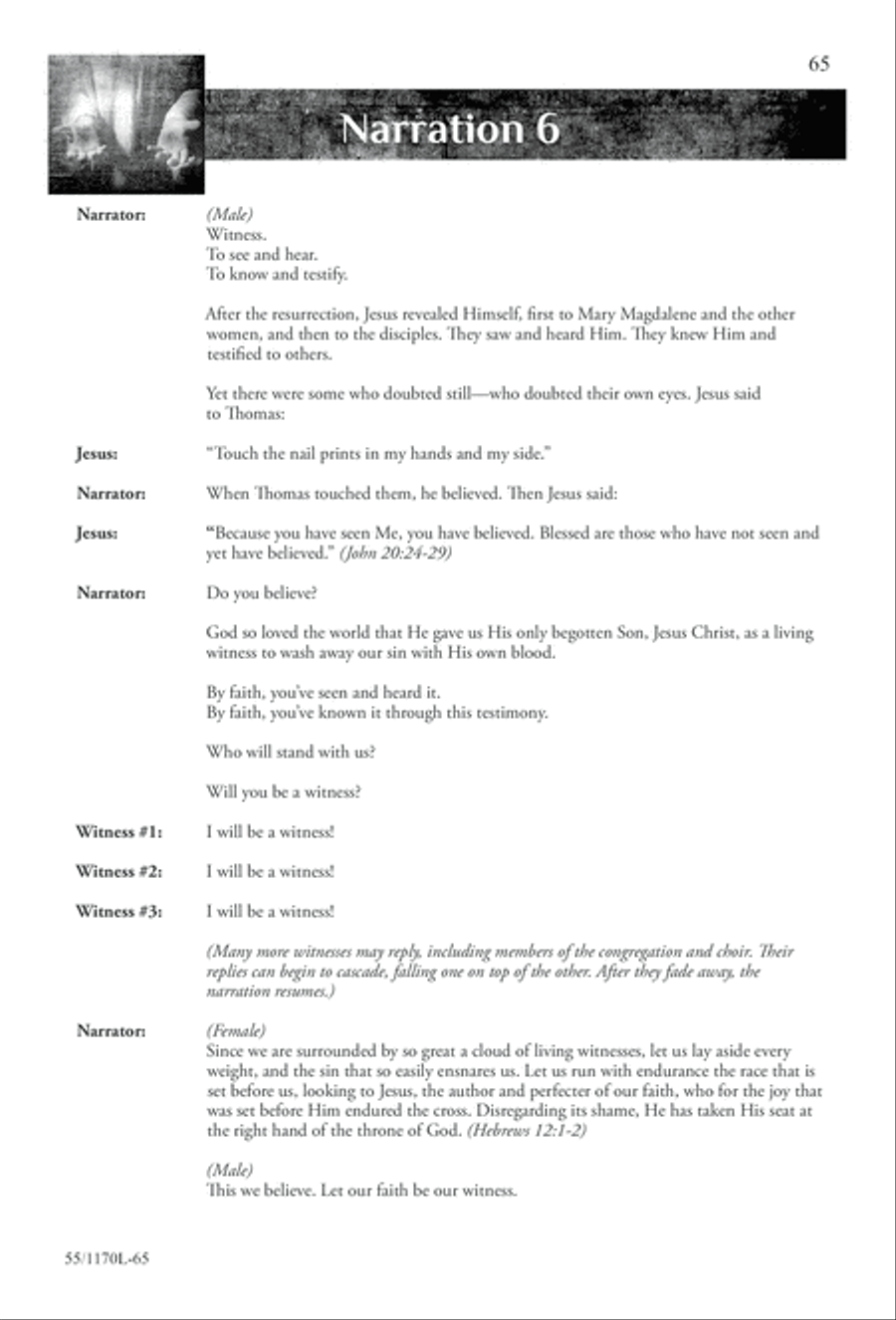 Witness 3-Part scores gallery preview page 66
