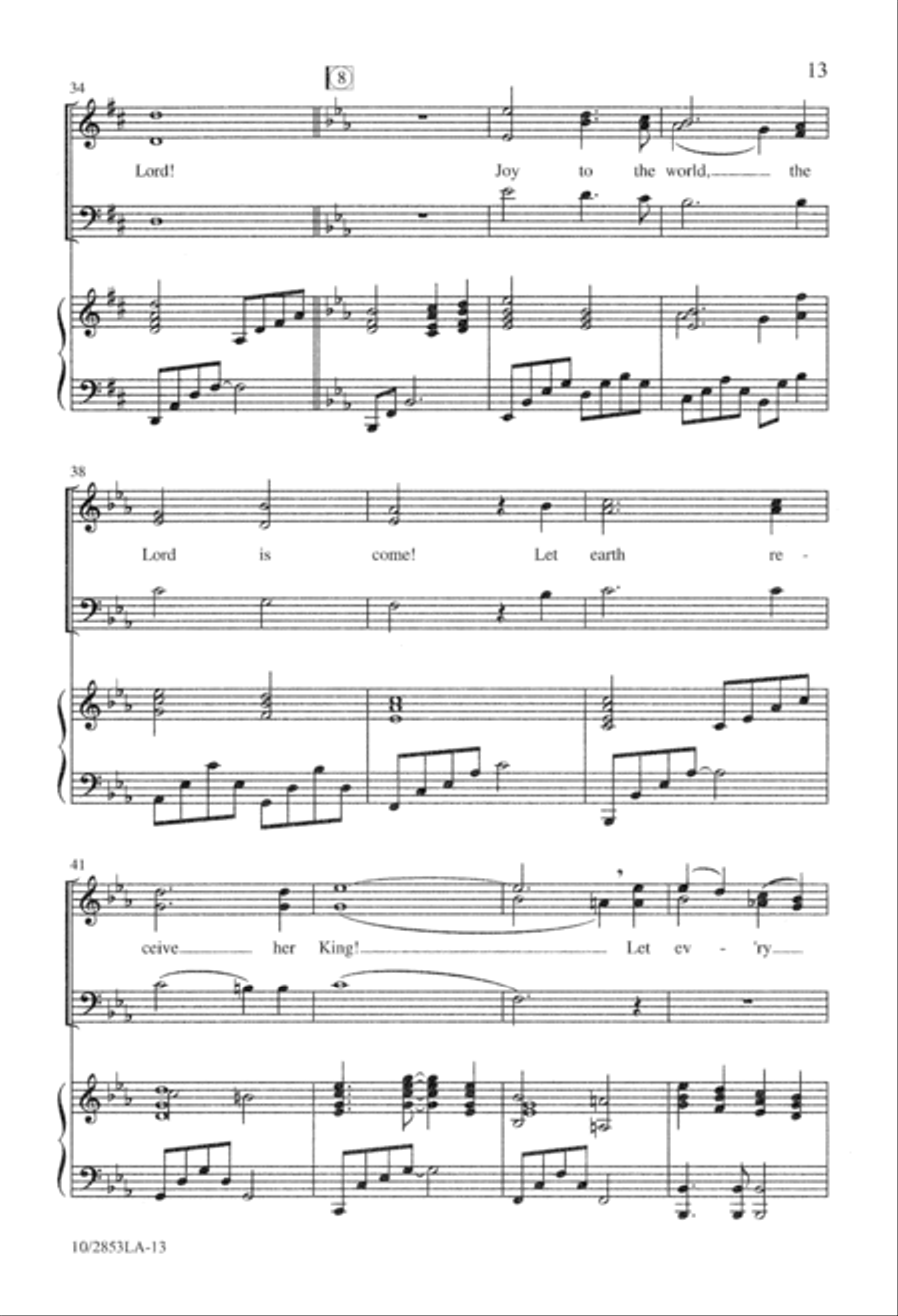 We Seek the Lord 3-Part scores gallery preview page 13