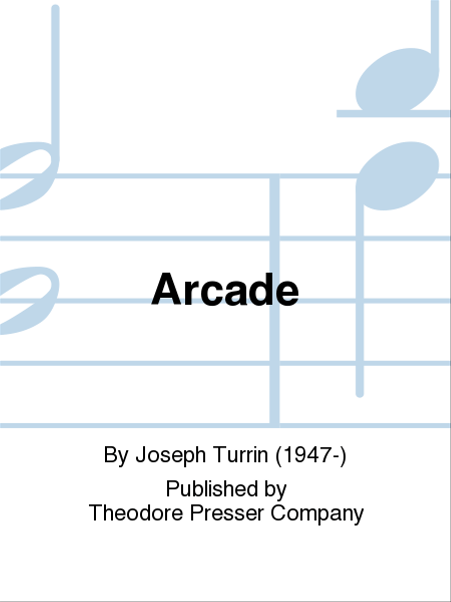 Arcade Arcade Chamber Music scores gallery preview page 1