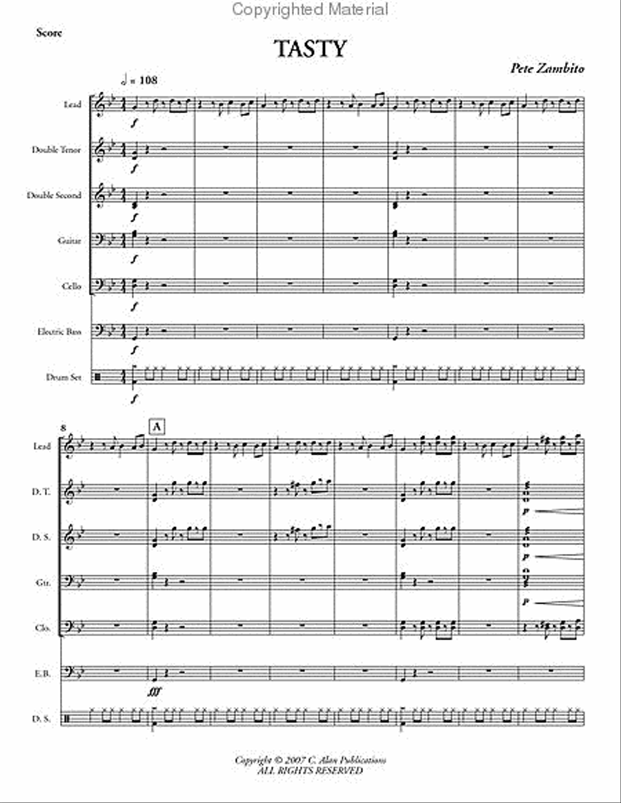 Tasty Steel Drum Band scores gallery preview page 2