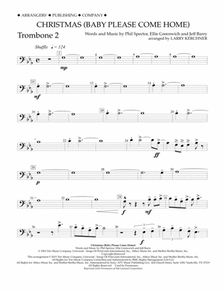 Christmas (Baby Please Come Home) - Trombone 2