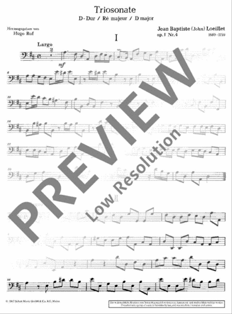 Triosonata Flute scores gallery preview page 11
