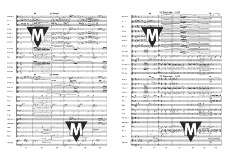 Around the World in 80 Days Concert Band scores gallery preview page 19