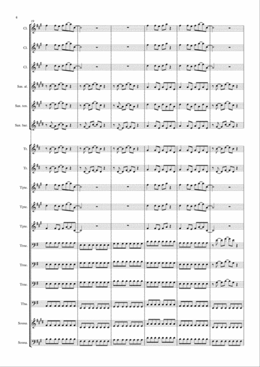 Hear Me Now Small Ensemble scores gallery preview page 4