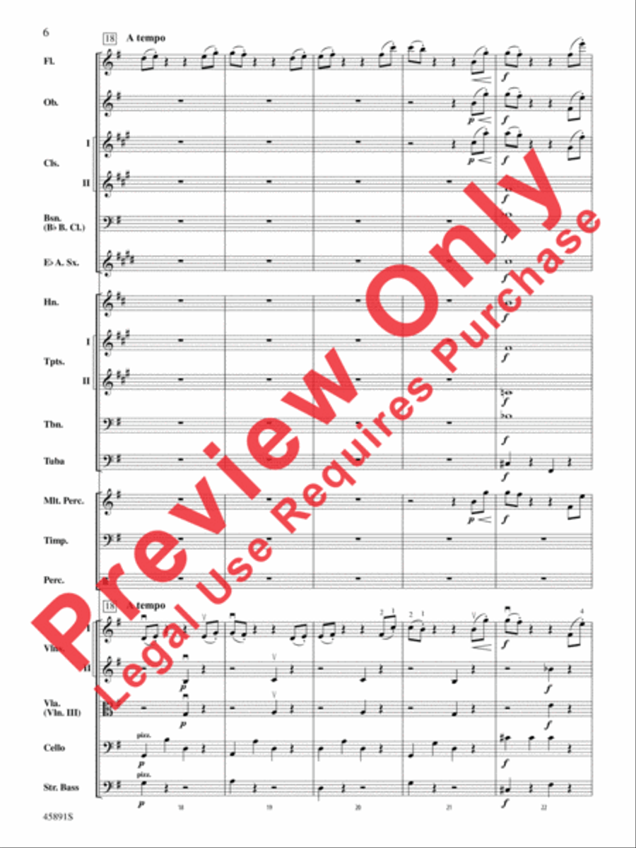 Dance of the Hours Dance of the Hours Full Orchestra scores gallery preview page 6