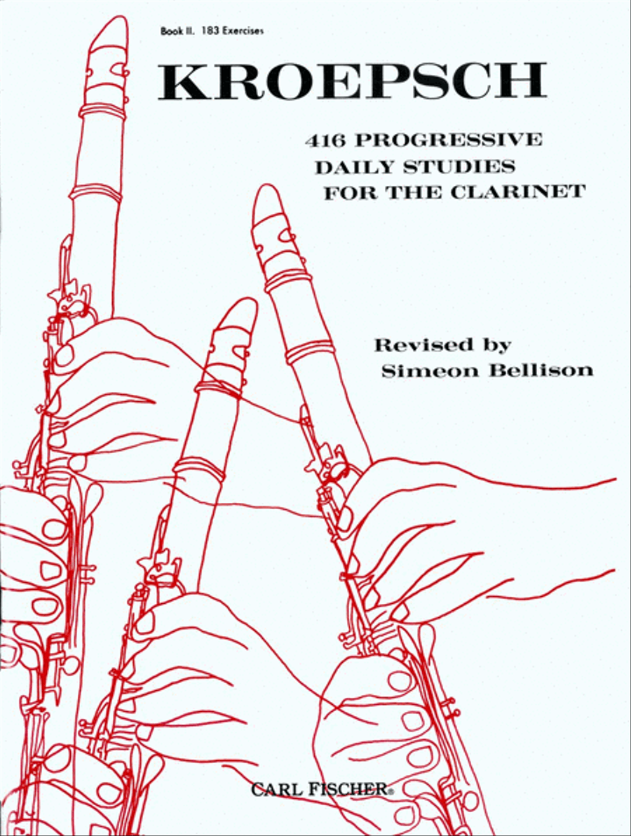 416 Progressive Daily Studies B-Flat Clarinet scores gallery preview page 1