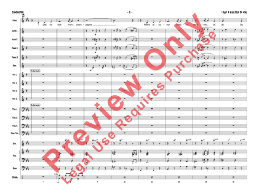 I Get a Kick Out of You Jazz Ensemble scores gallery preview page 23