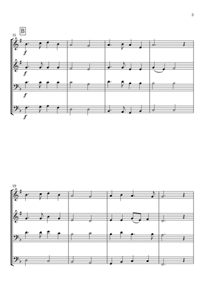 In the Bleak Midwinter (Brass Quartet) - Beginner Level image number null