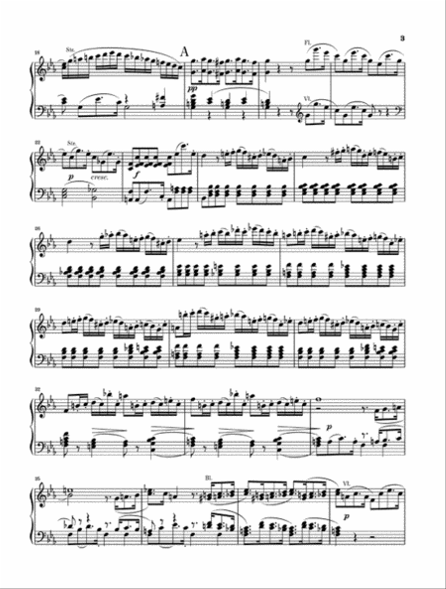 Clarinet Concerto No. 2 in E-Flat Major, Op. 57 Clarinet Solo scores gallery preview page 3