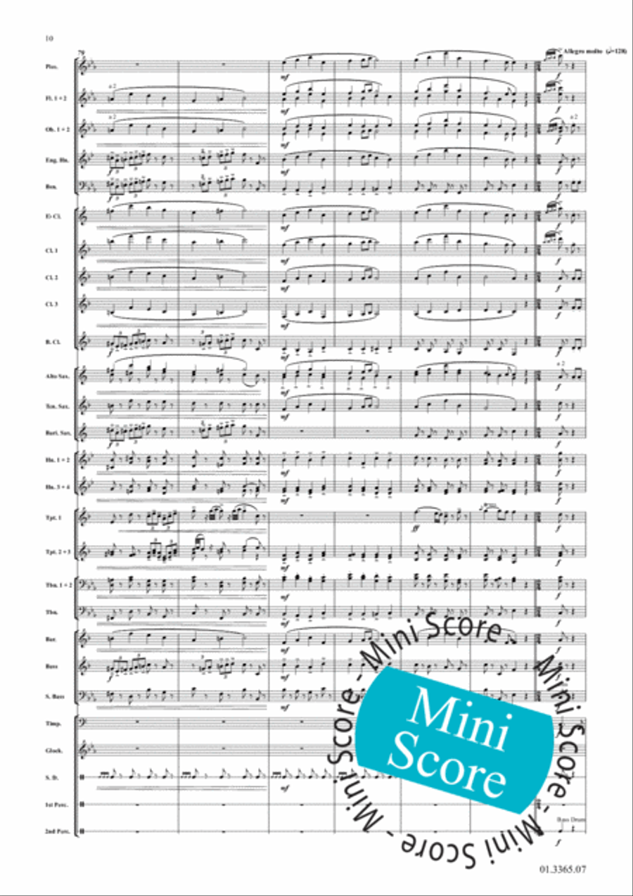 Britannica Britannica Concert Band scores gallery preview page 12