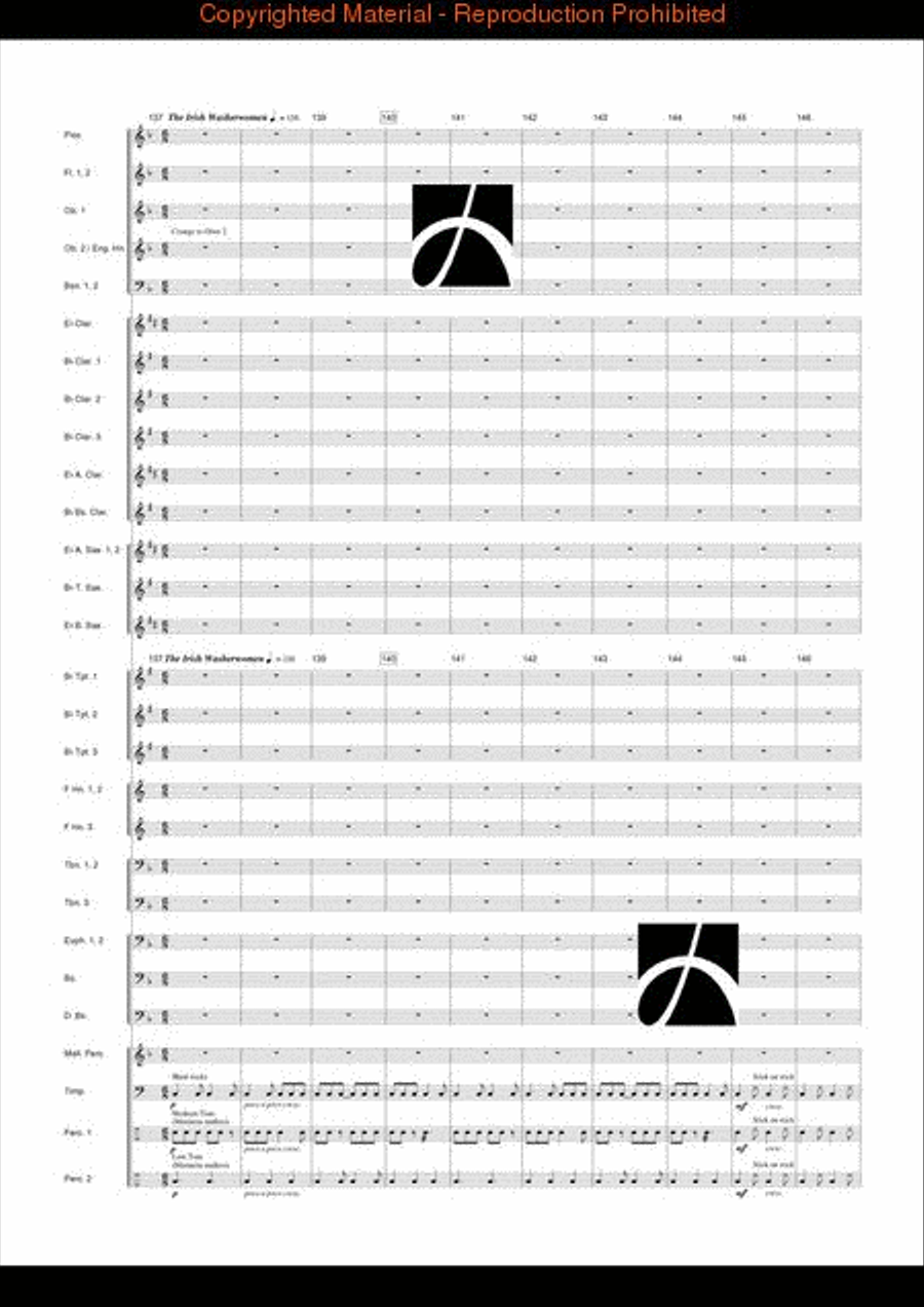 Dublin Dances Dublin Dances Concert Band scores gallery preview page 19