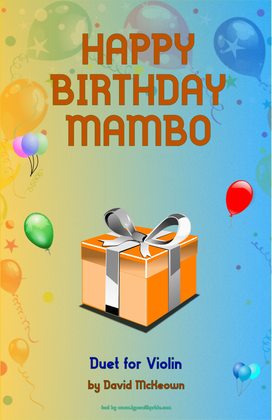 Happy Birthday Mambo, for Violin Duet