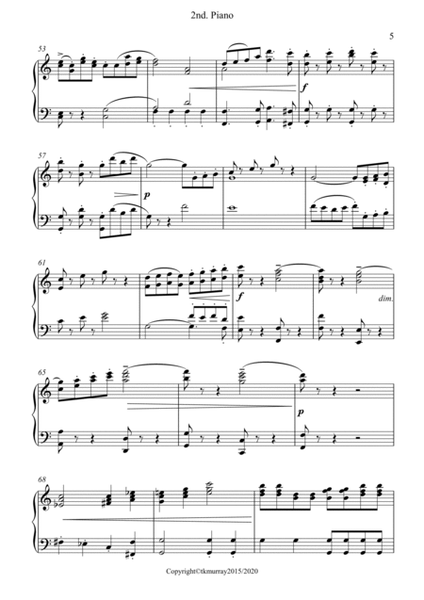 Mozart - Sonata in C K545 - 2nd Piano Accompaniment Part