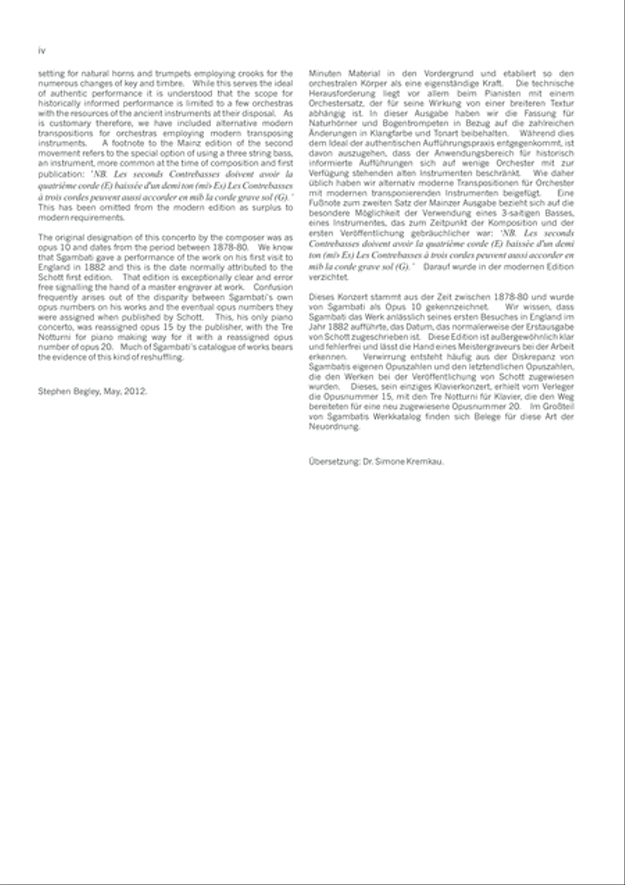 Konzert fur Piano und Orchester, Opus 15 Orchestra scores gallery preview page 6