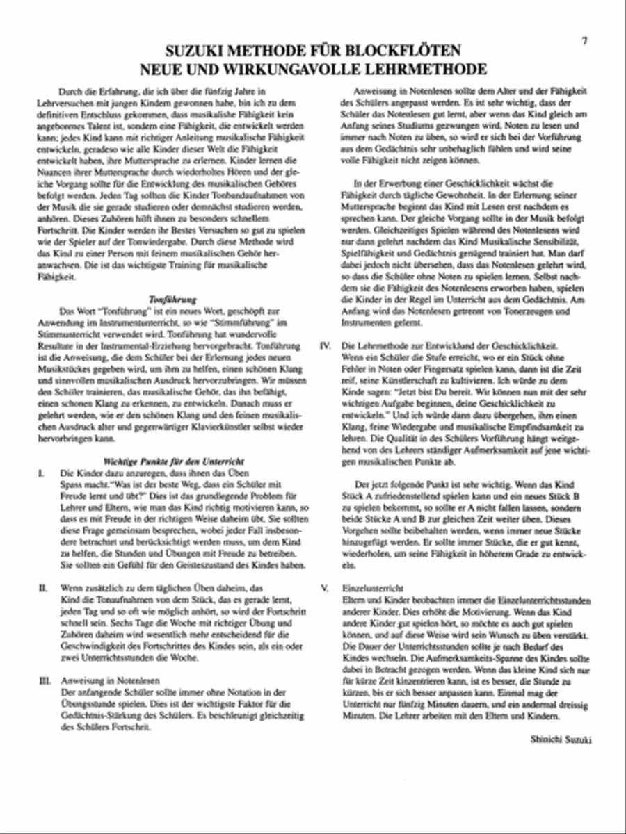 Suzuki Recorder School (Alto Recorder), Volume 1 Alto Recorder scores gallery preview page 15