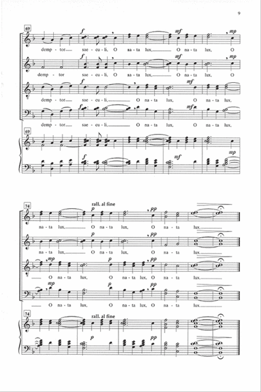 O nata lux O nata lux Divisi scores gallery preview page 8