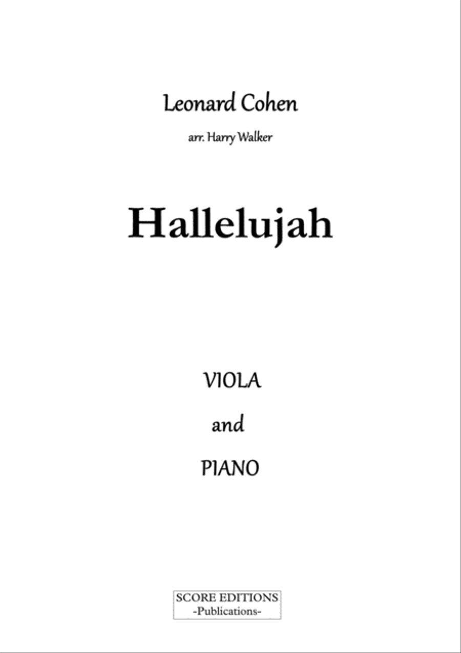 Hallelujah String Duet scores gallery preview page 2