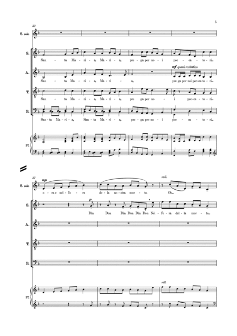 Ave Maria by Puccini (excerpt from 