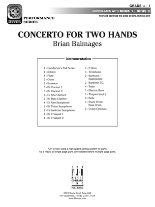 Concerto for Two Hands: Score