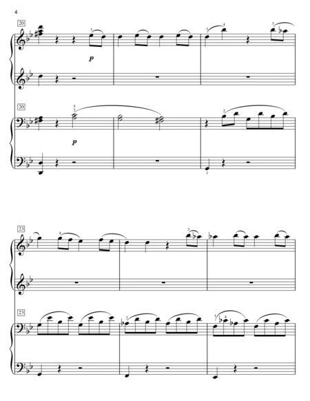 Symphony No. 40 In G Minor, First Movement Excerpt (arr. Phillip Keveren)