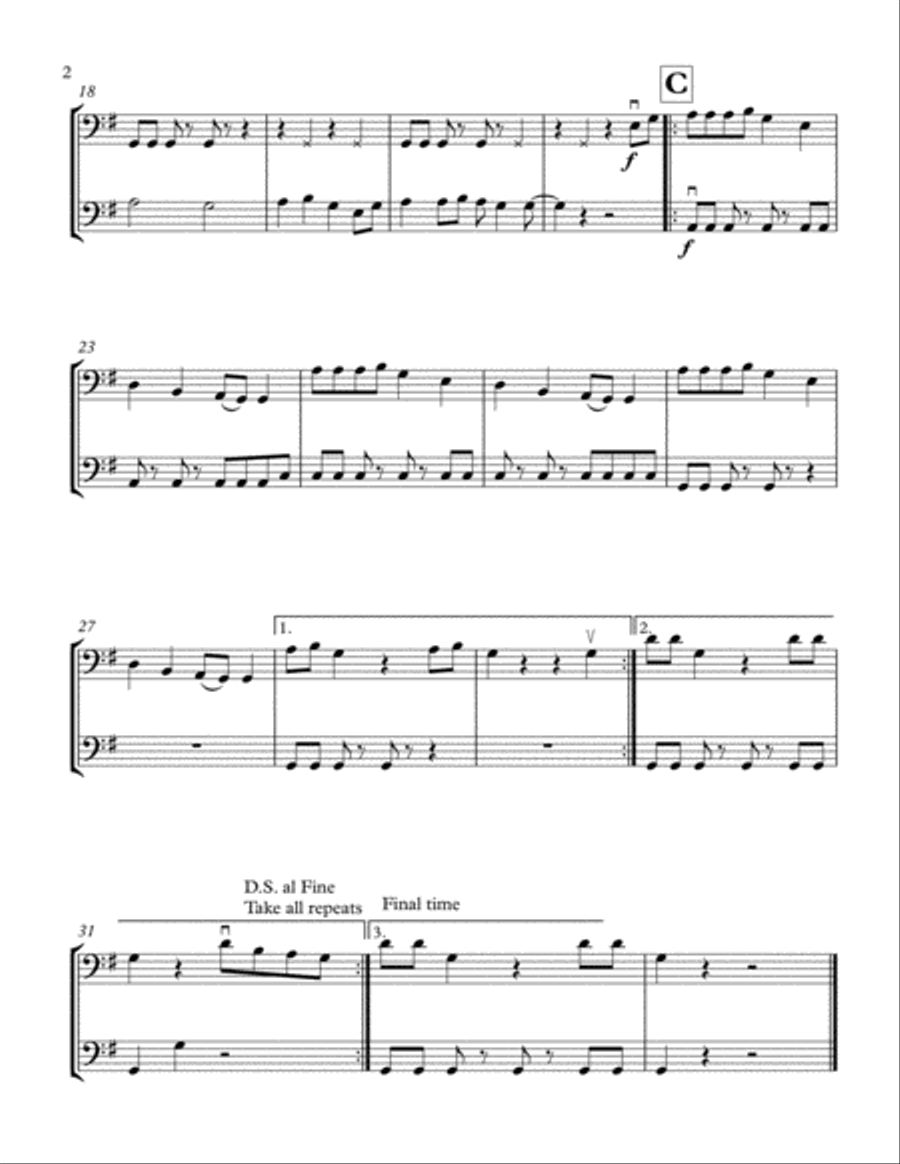 Shake It Off String Duet scores gallery preview page 3