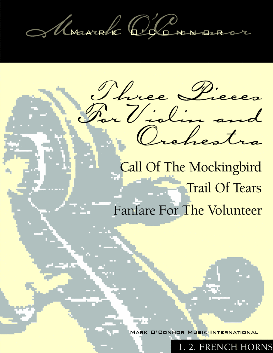 Three Pieces For Violin and Orchestra 