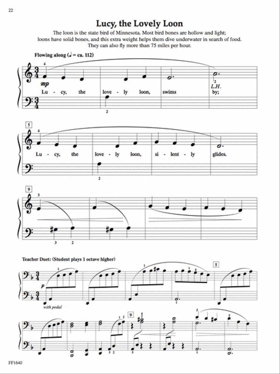 All Creatures Great . . . But Small Easy Piano scores gallery preview page 3