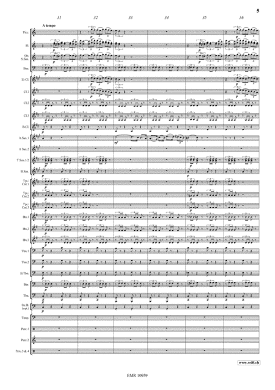 Dichter und Bauer Concert Band scores gallery preview page 8