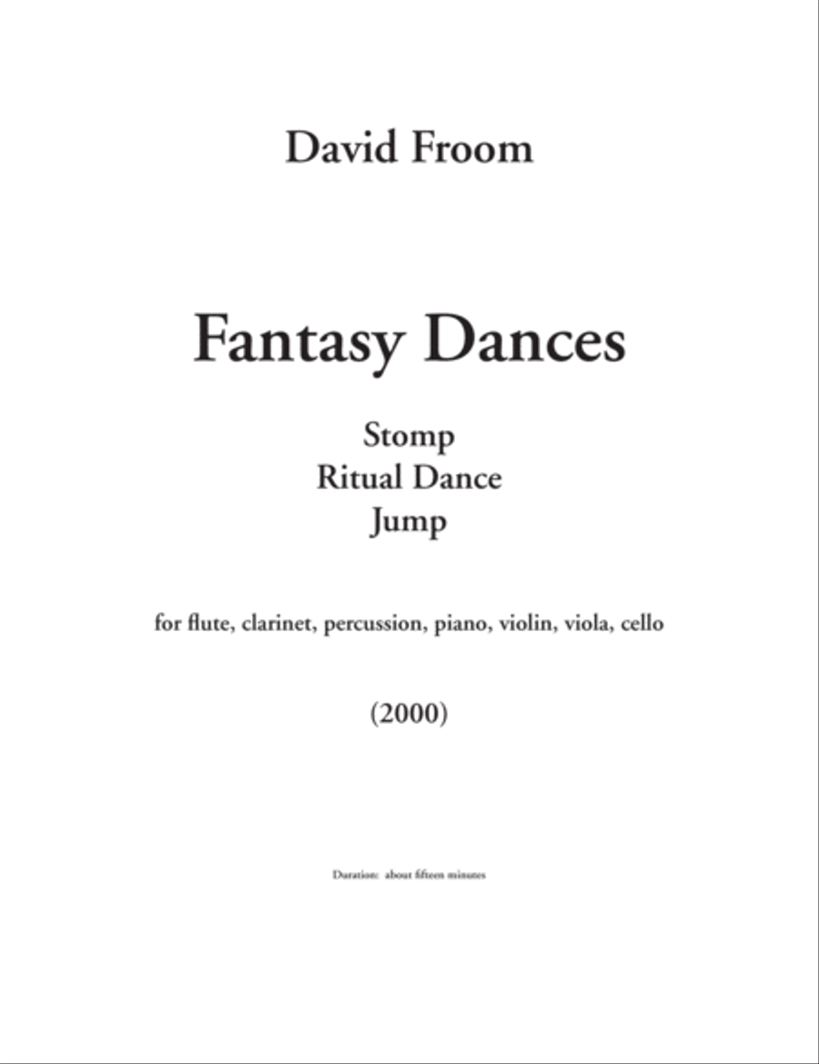 [Froom] Fantasy Dances Large Ensemble scores gallery preview page 3