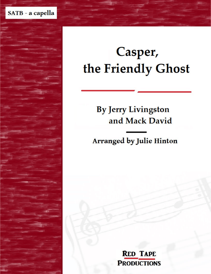 Casper The Friendly Ghost 4-Part scores gallery preview page 1