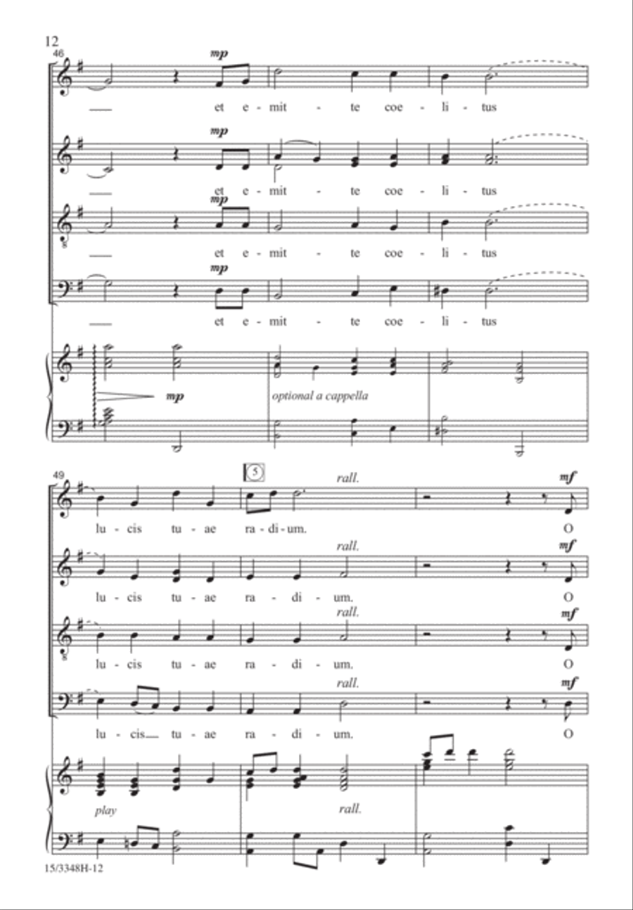 O Lux Beatissima O Lux Beatissima 4-Part scores gallery preview page 11