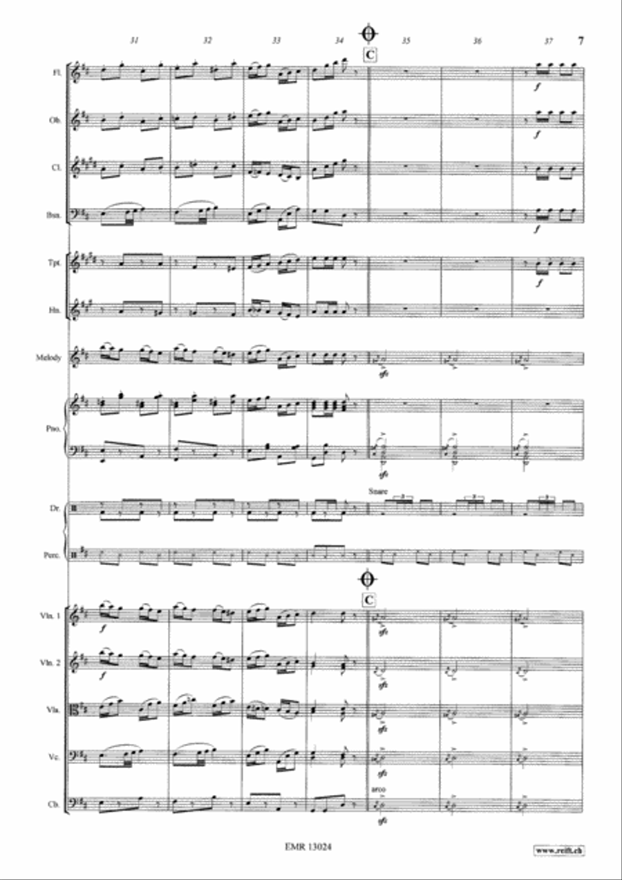 Blacksmith Polka Orchestra scores gallery preview page 7