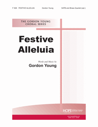 Book cover for Festive Alleluia- SATB-Digital Download