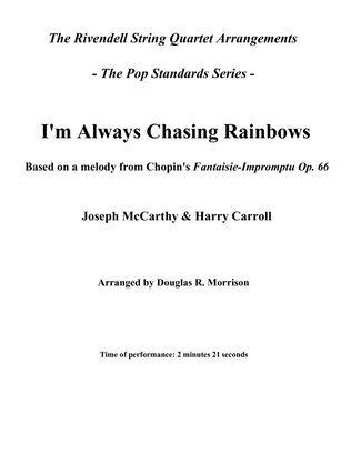 Book cover for I'm Always Chasing Rainbows