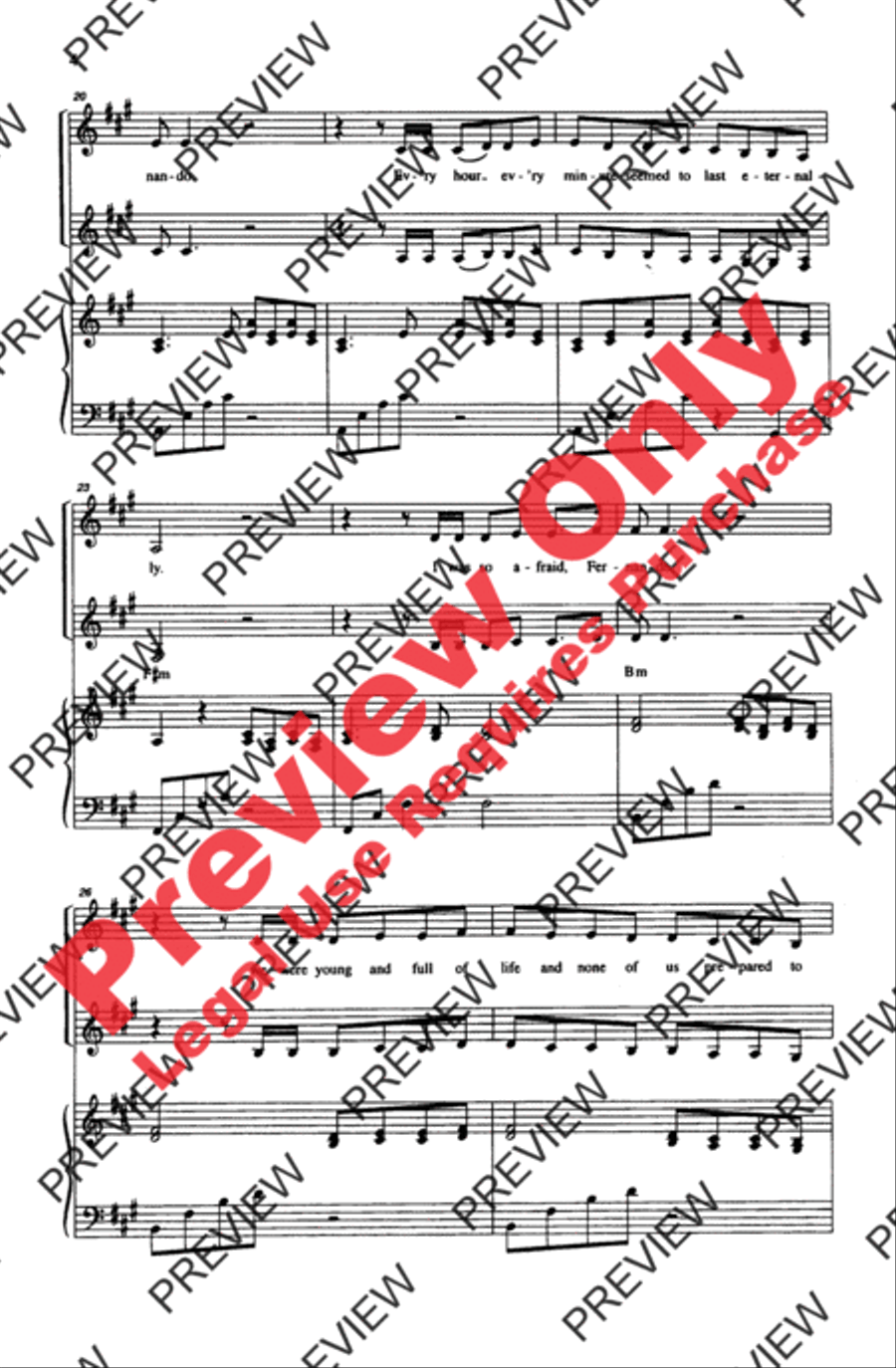 ABBA Forever! ABBA Forever! Women's Choir scores gallery preview page 4