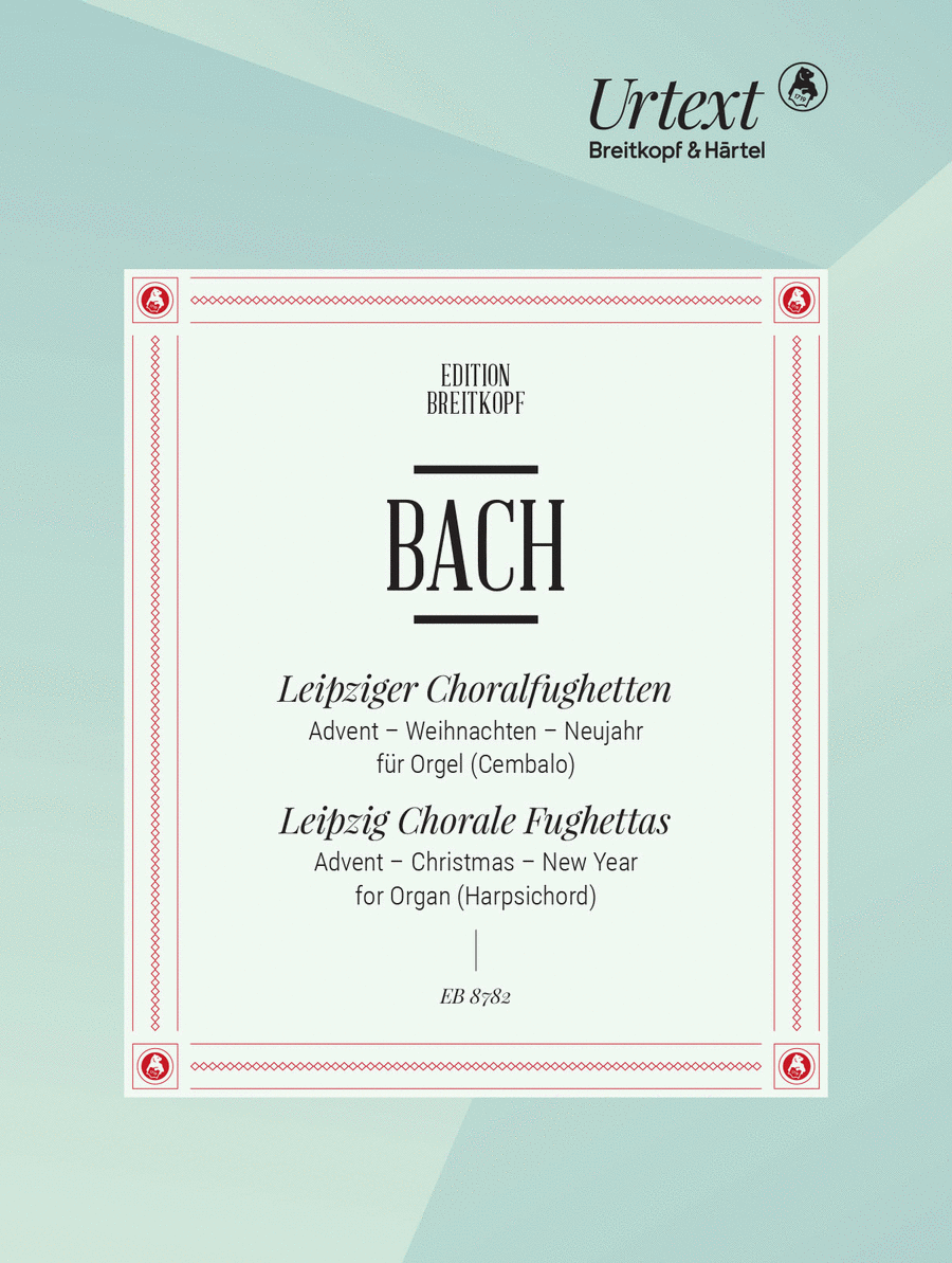 Leipzig Chorale Fughettas Harpsichord scores gallery preview page 1