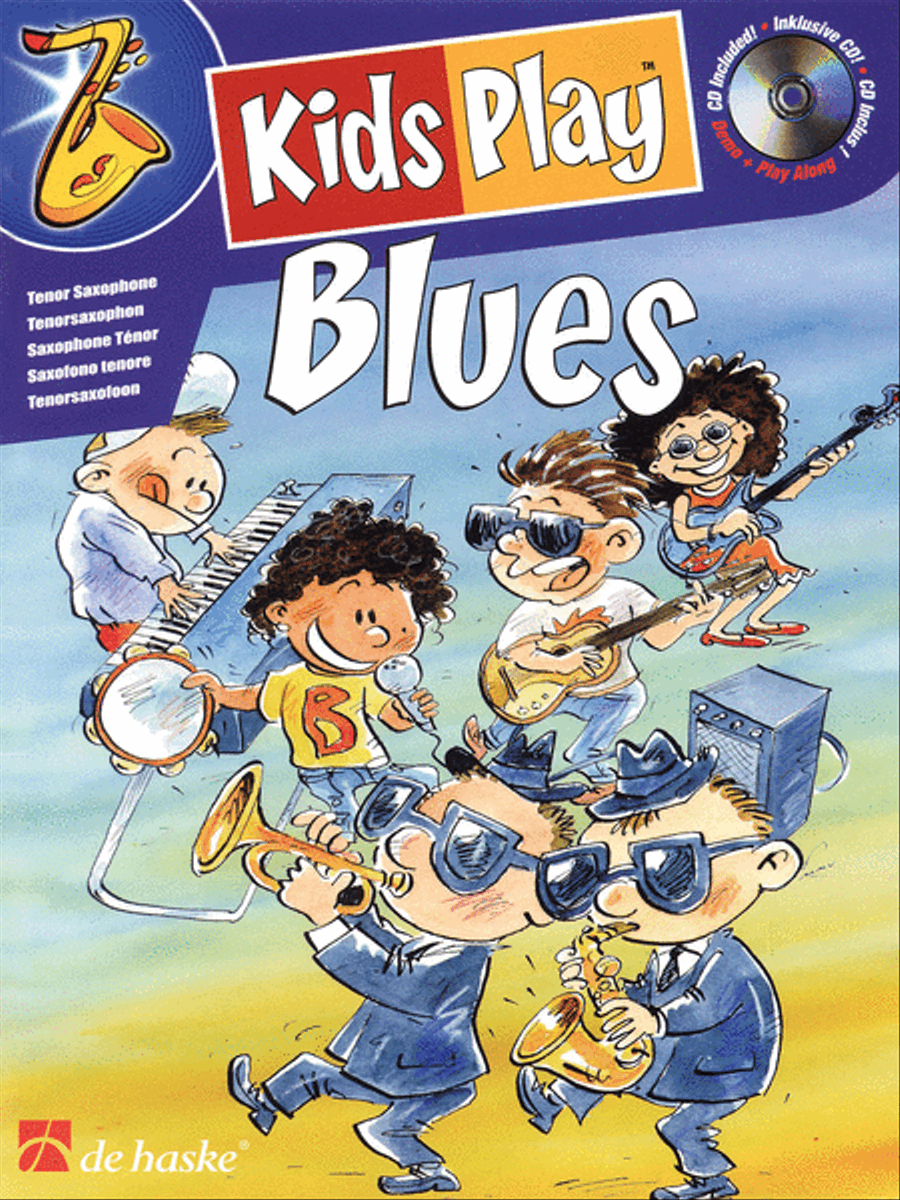 Kids Play Blues Kids Play Blues Tenor Saxophone scores gallery preview page 1