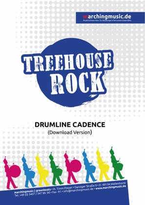 Book cover for TREEHOUSE ROCK Street Cadence (Drumline)